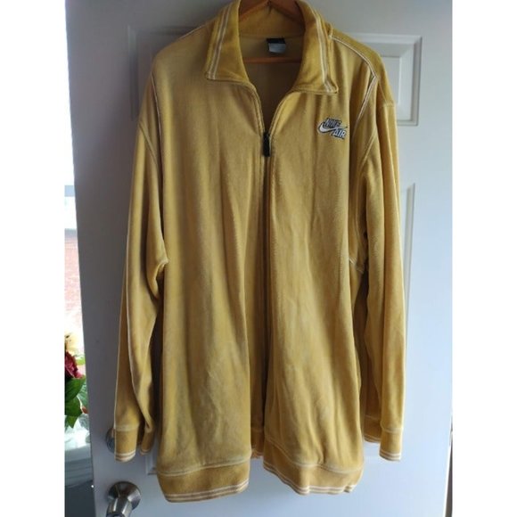 nike velour tracksuit mens